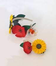 Ayşegül - Handmade Paper Flower Mother and Baby Crown