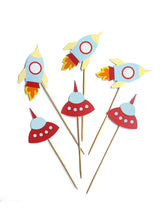 Uzayaaa - Pasta Süsü (Cake Topper)