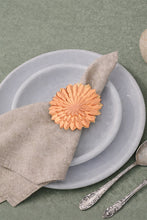 Winter Sun - Paper Flower Napkin Ring Set of 6