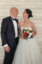 Bordo - Gelin Buketi & Damat Yaka Çiçeği