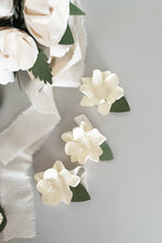 Cream Set - Bridal Bouquet, Groom's Boutonnière, Bridesmaid and Groomsman Accessories