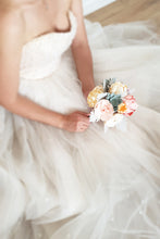 Pastel Set - Gelin Buketi, Damat Yaka Çiçeği, Nedime Sağdıç Aksesuarları