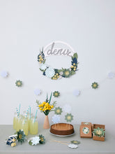 Lemon - Handmade Paper Magnet Gift - Set of 50