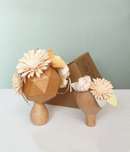 Marshmallow - Handmade Paper Flower Mother and Baby Crown