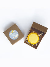 Bulutların Üstünde - El Yapımı Kağıt Magnet Hediyelik - 50'li Set